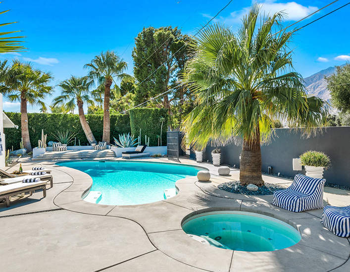 Luxury California home with pool